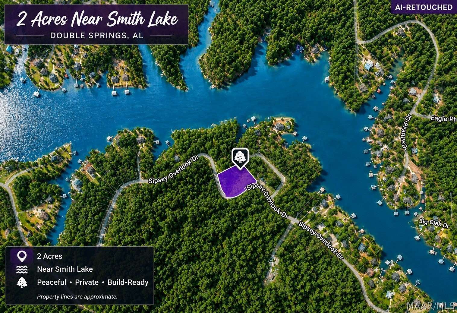 2 Acres of Residential Land for Sale in Double Springs, Alabama