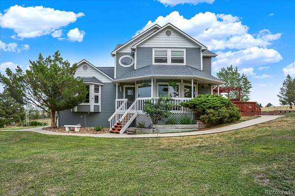 5.15 Acres of Land with Home for Sale in Parker, Colorado