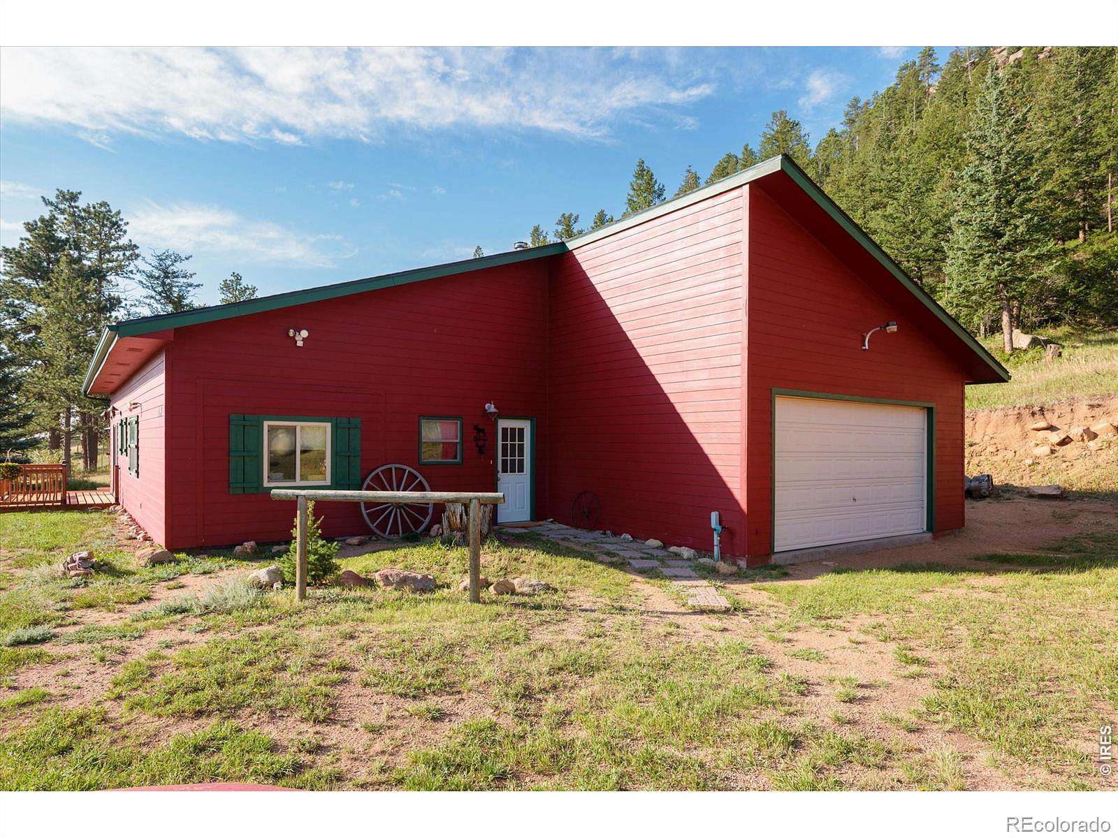 6.17 Acres of Land with Home for Sale in Red Feather Lakes, Colorado