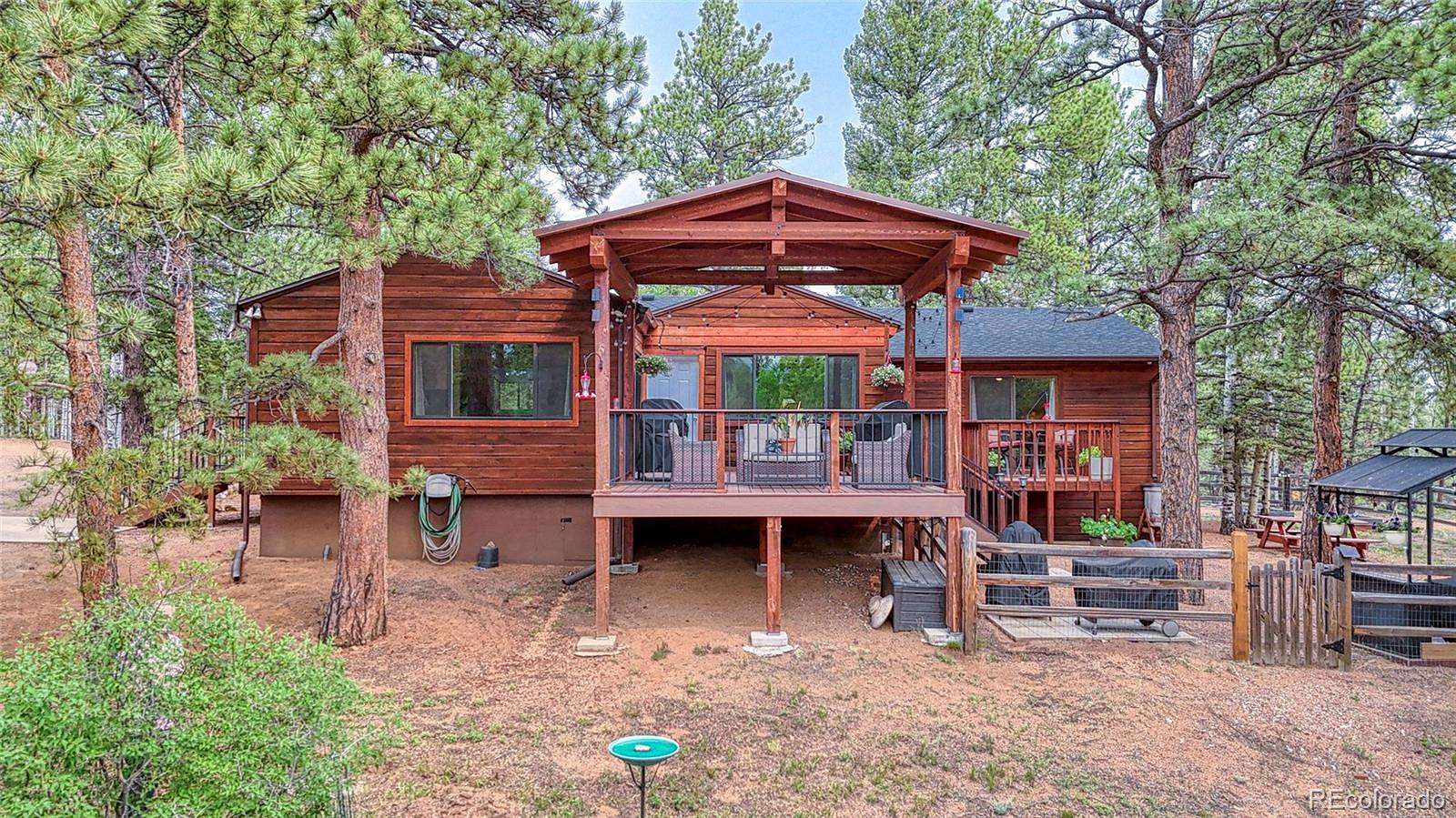 10 Acres of Recreational Land with Home for Sale in Divide, Colorado