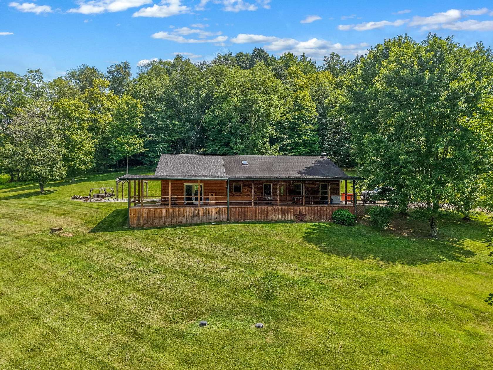 113 Acres of Recreational Land with Home for Sale in Rutland, Ohio