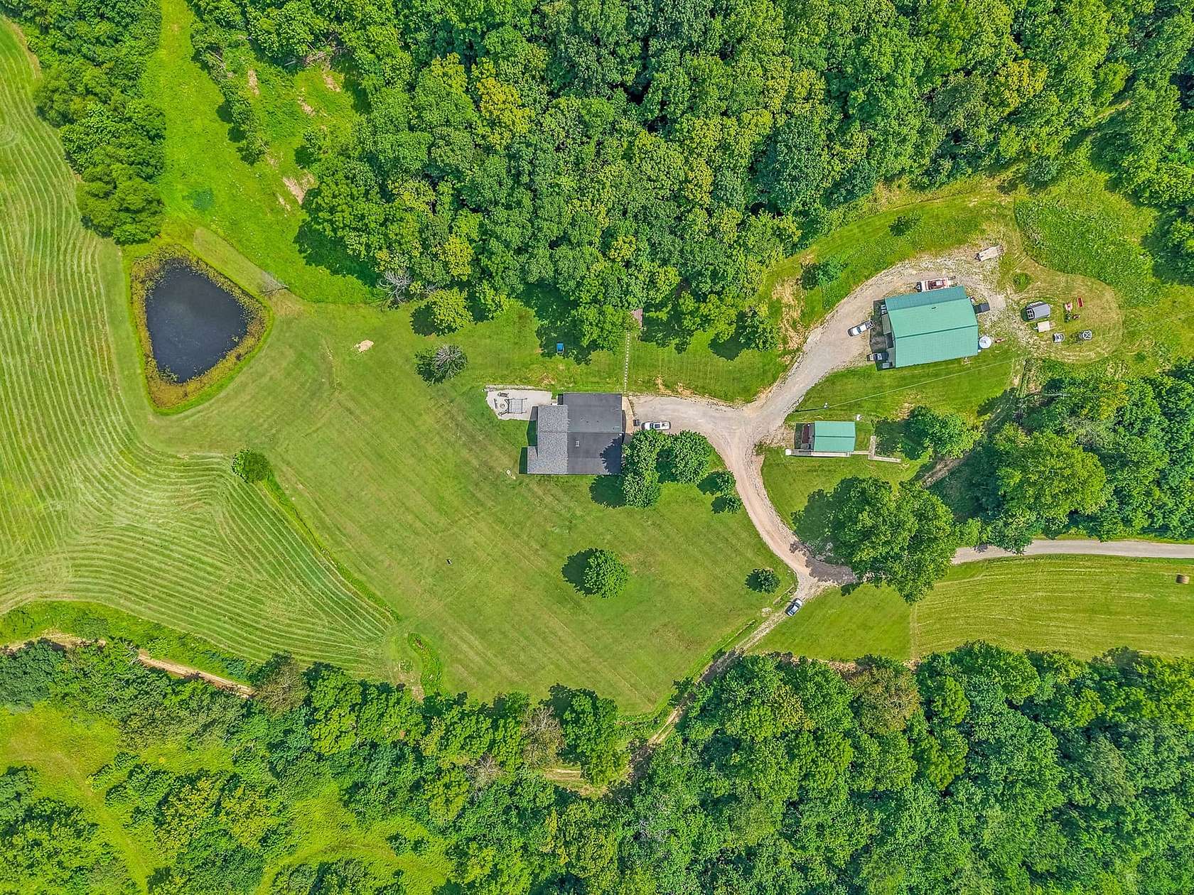113 Acres of Recreational Land with Home for Sale in Rutland, Ohio