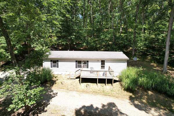 6.69 Acres of Land with Home for Sale in Nashville, Indiana
