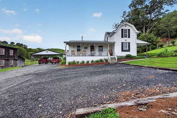 5.78 Acres of Land with Home for Sale in Mouth of Wilson, Virginia