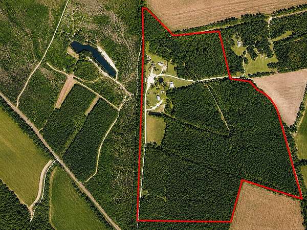 63.7 Acres of Land with Home for Sale in Walterboro, South Carolina
