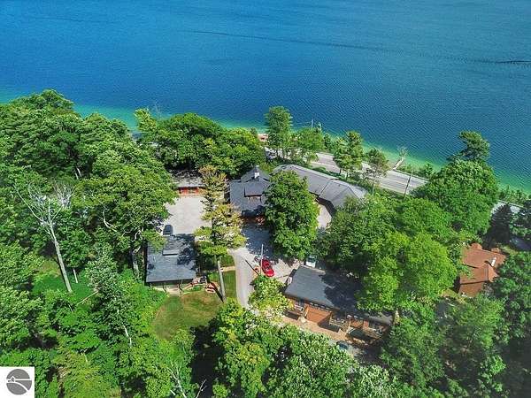 4.33 Acres of Improved Commercial Land for Sale in Leland, Michigan