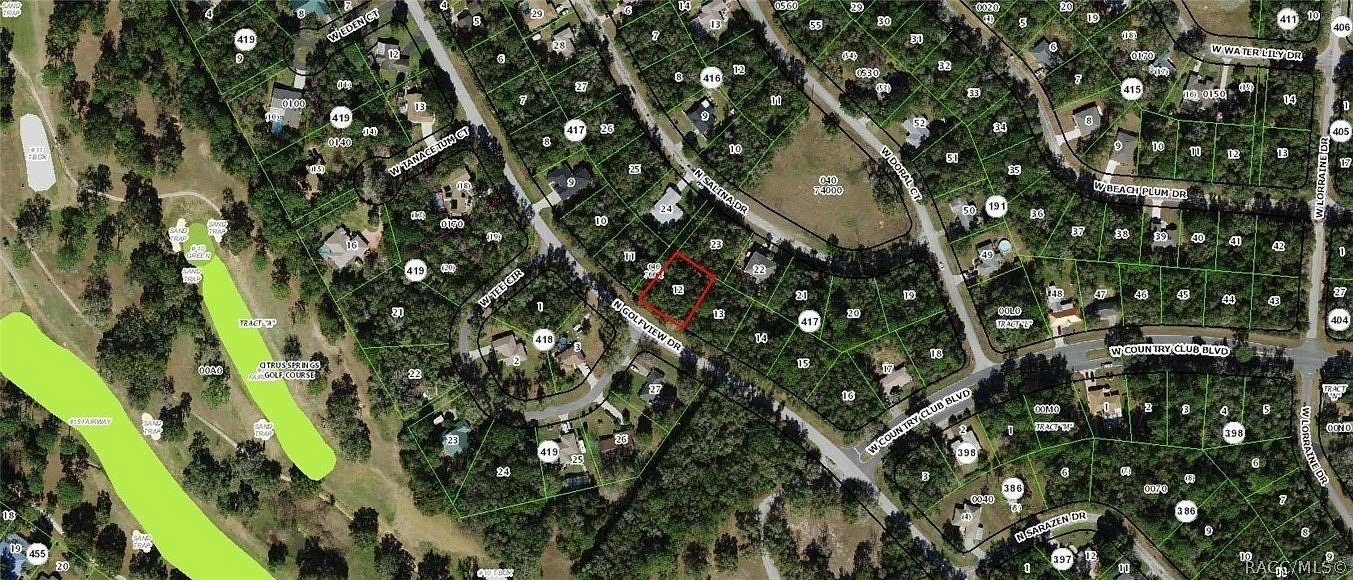 0.3 Acres of Residential Land for Sale in Citrus Springs, Florida