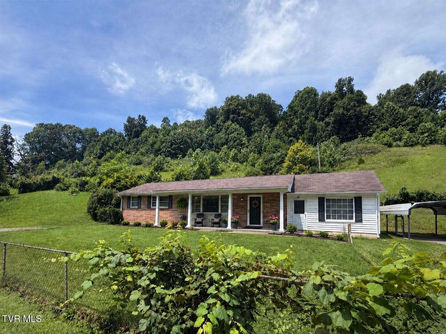 16.5 Acres of Land with Home for Sale in Bristol, Virginia