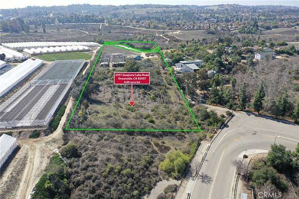 4.74 Acres of Residential Land for Sale in Oceanside, California