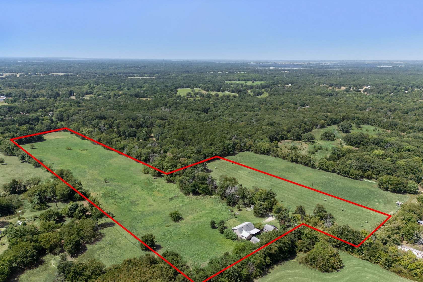 15.1 Acres of Land with Home for Sale in Quinlan, Texas