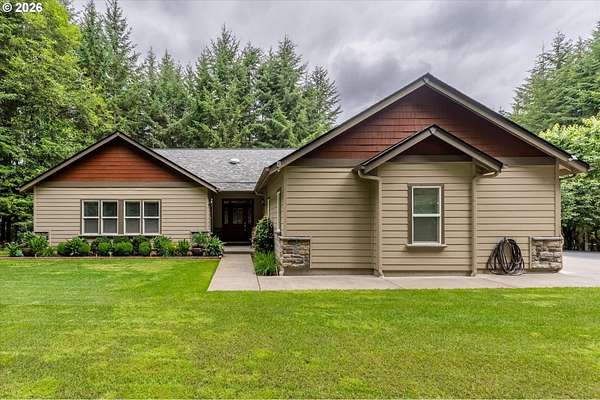 5 Acres of Land with Home for Sale in Longview, Washington