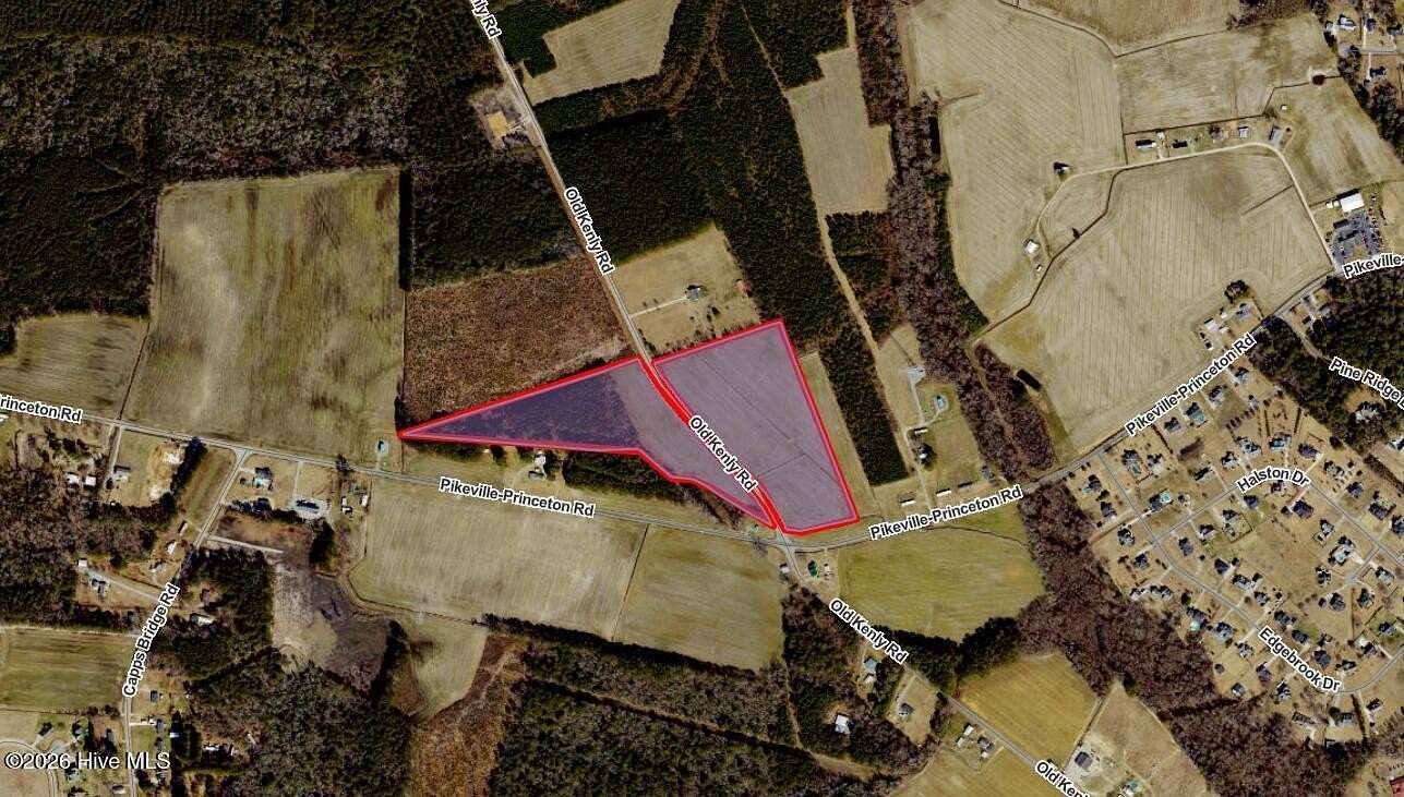 23.9 Acres of Land for Sale in Pikeville, North Carolina