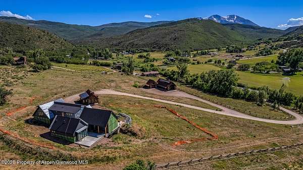 23.6 Acres of Land with Home for Sale in Basalt, Colorado