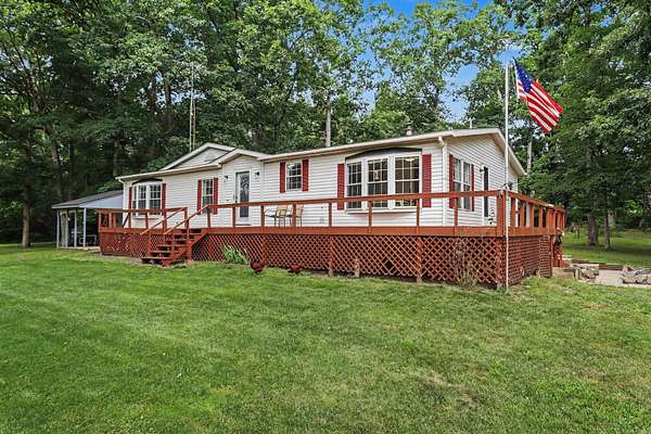 36 Acres of Land with Home for Sale in Tekonsha, Michigan