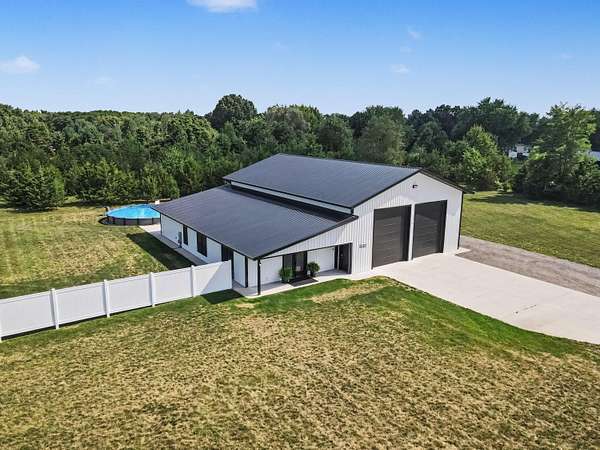 2.9 Acres of Land with Home for Sale in Three Rivers, Michigan