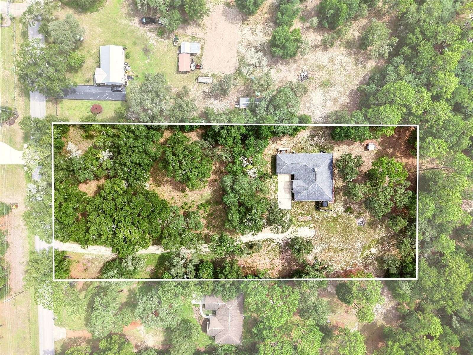 2 Acres of Land with Home for Sale in Dunnellon, Florida