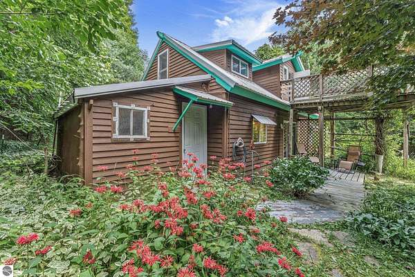 6.5 Acres of Land with Home for Sale in Central Lake, Michigan