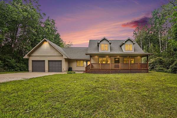 7.4 Acres of Land with Home for Sale in Ludington, Michigan