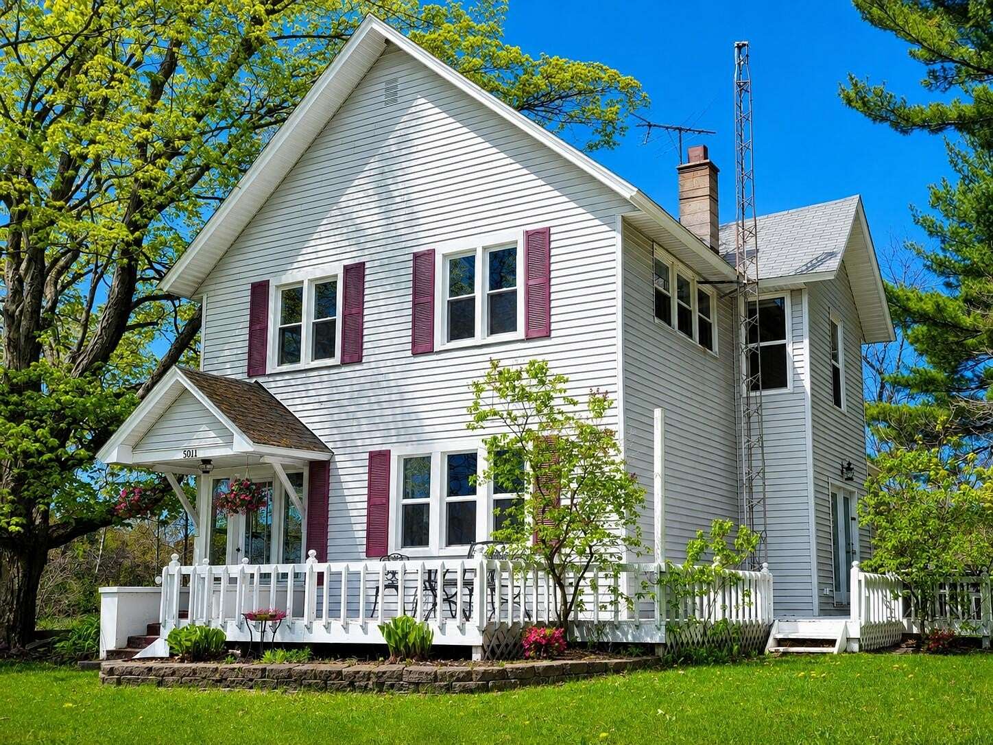 3.79 Acres of Land with Home for Lease in New Era, Michigan
