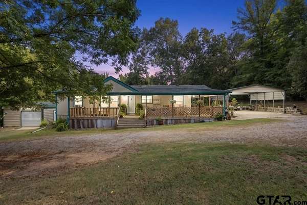 3.19 Acres of Land with Home for Sale in Lindale, Texas