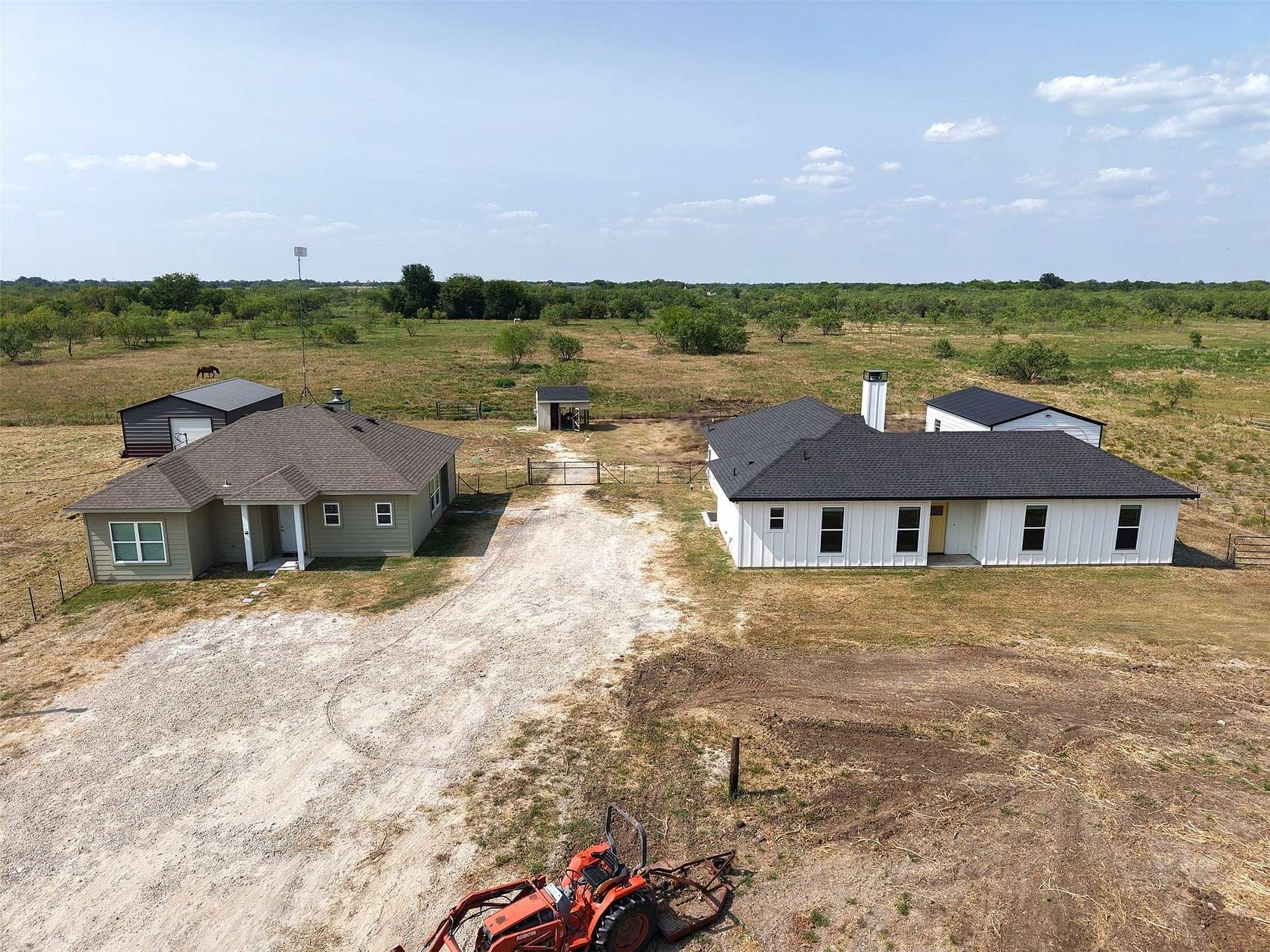 10.4 Acres of Land with Home for Sale in Kaufman, Texas