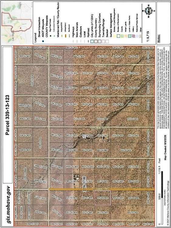 2.35 Acres of Land for Sale in Golden Valley, Arizona