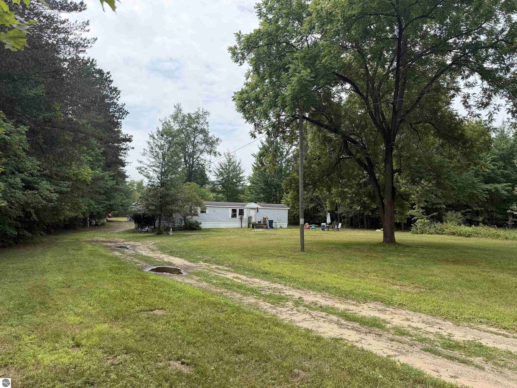 7.38 Acres of Land with Home for Sale in Copemish, Michigan