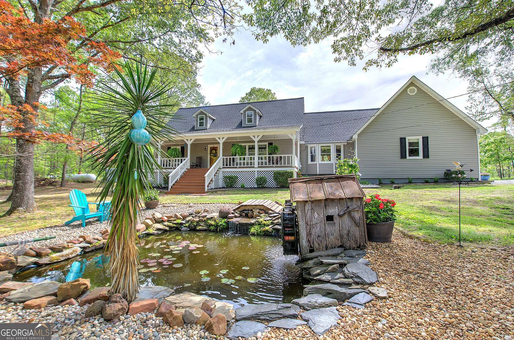 6.82 Acres of Land with Home for Sale in Aragon, Georgia