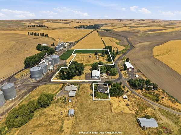 5 Acres of Land with Home for Sale in St. John, Washington