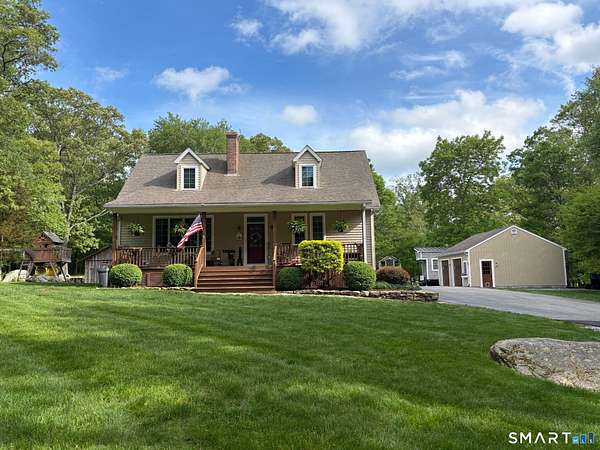 8 Acres of Land with Home for Sale in North Stonington, Connecticut