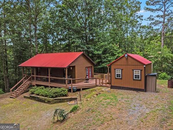 2 Acres of Land with Home for Sale in Ellijay, Georgia