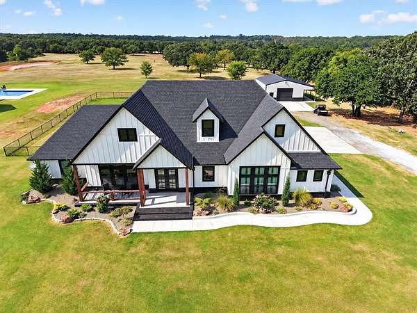 9 Acres of Land with Home for Sale in Tecumseh, Oklahoma