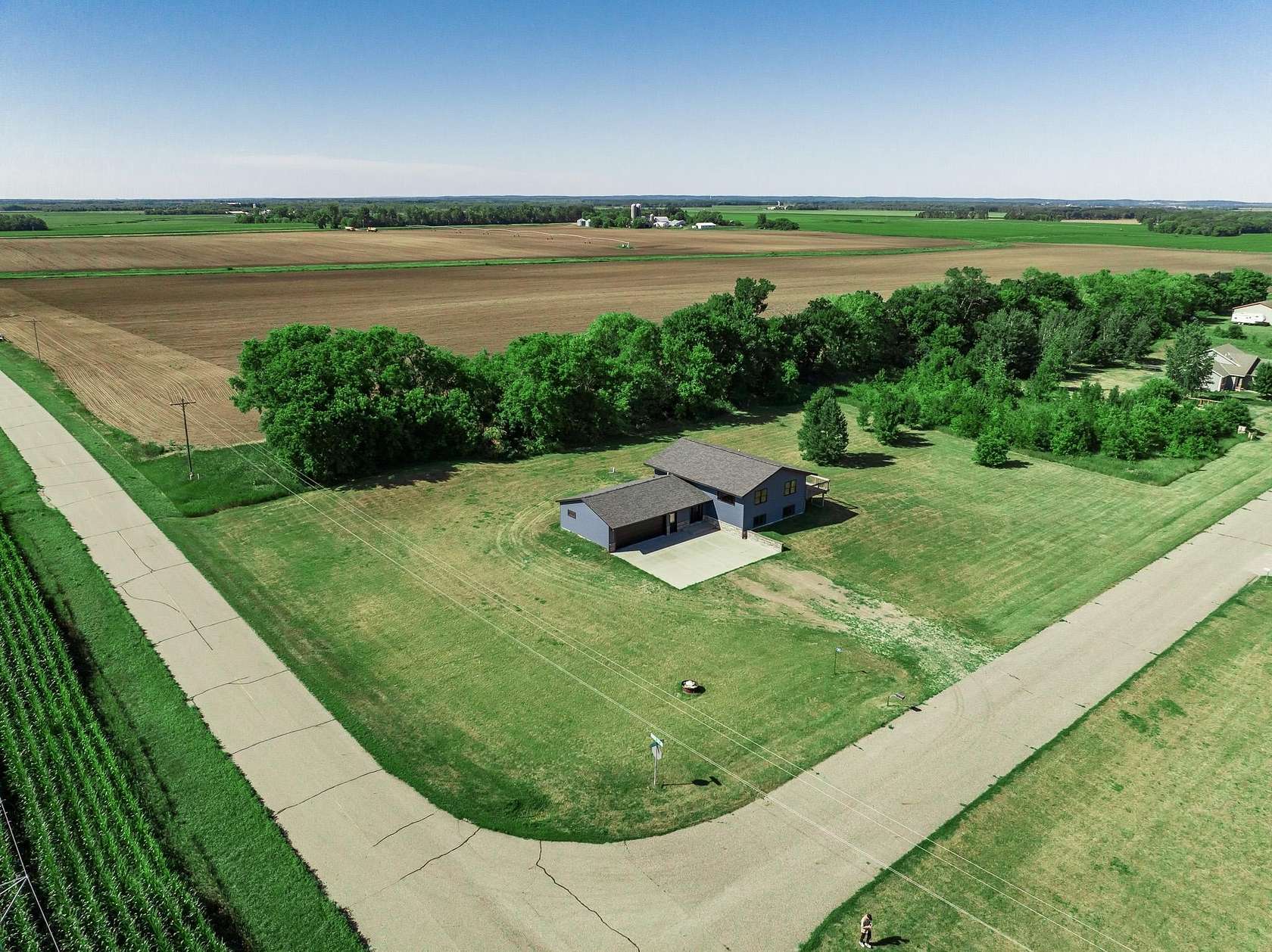 1.9 Acres of Land with Home for Sale in Rice, Minnesota