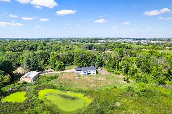 10.8 Acres of Recreational Land with Home for Sale in Rogers, Minnesota