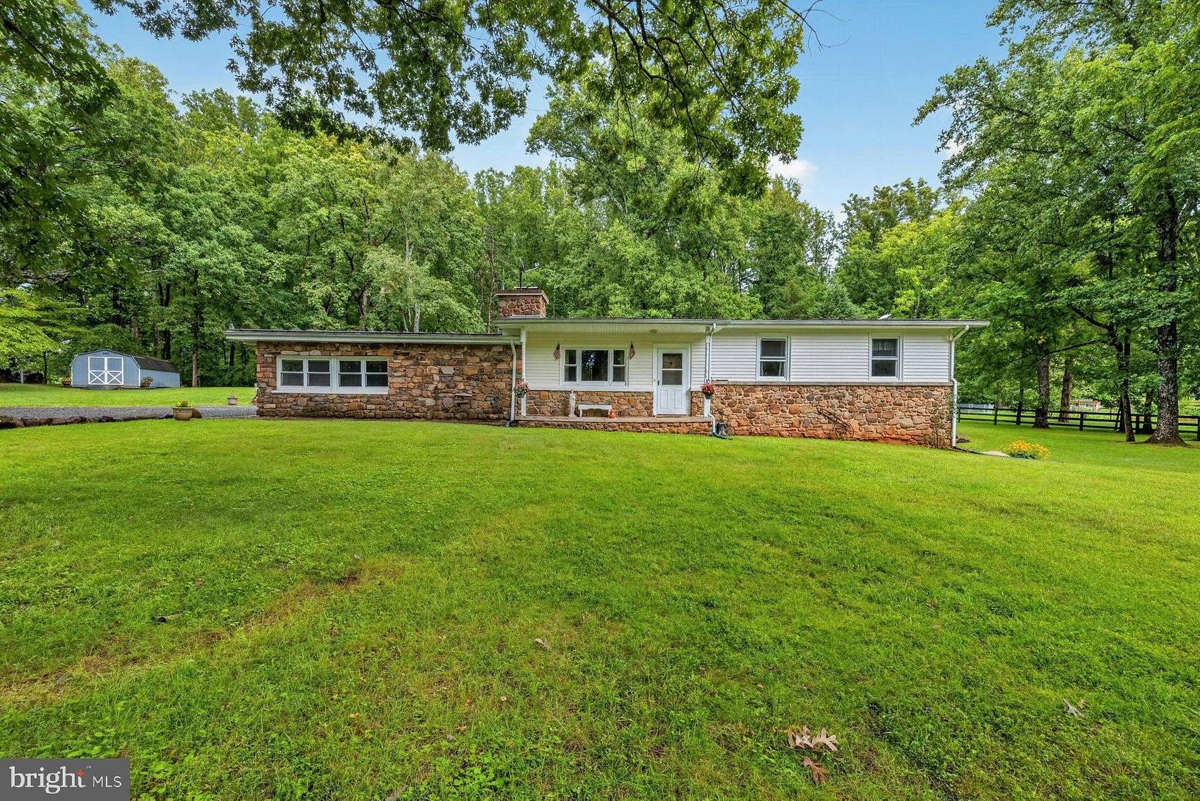 3 Acres of Land with Home for Sale in Midland, Virginia
