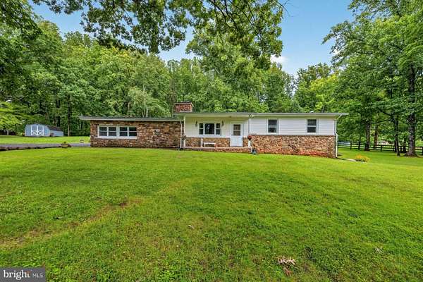 3 Acres of Land with Home for Sale in Midland, Virginia