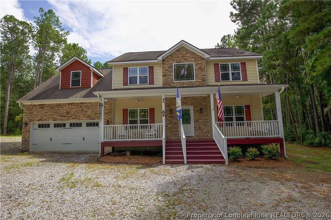 4.82 Acres of Land with Home for Sale in Cameron, North Carolina