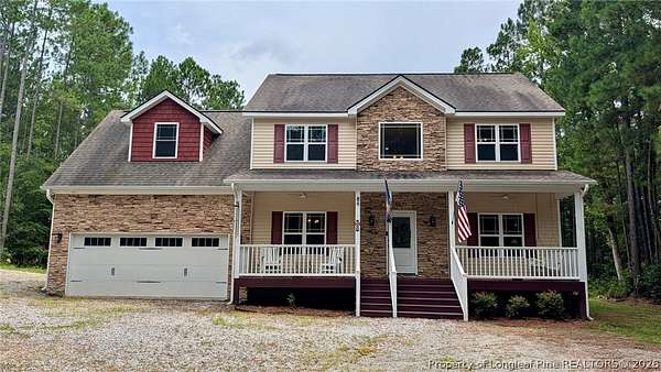 4.82 Acres of Land with Home for Sale in Cameron, North Carolina