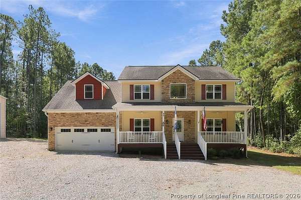 4.82 Acres of Land with Home for Sale in Cameron, North Carolina