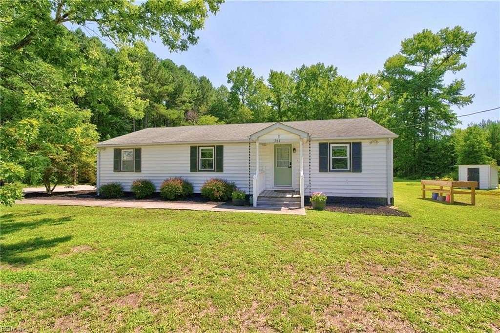 2 Acres of Land with Home for Sale in Suffolk, Virginia