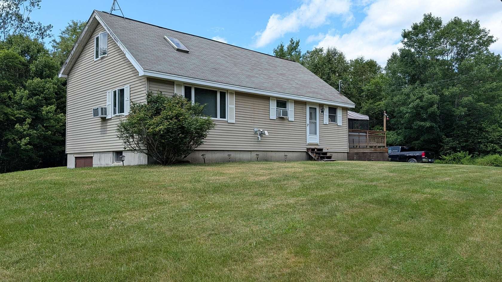 8 Acres of Land with Home for Sale in New Portland, Maine