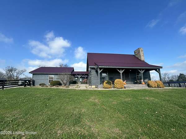 8.23 Acres of Land with Home for Sale in Lancaster, Kentucky