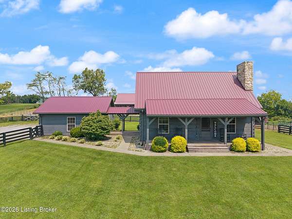 8.23 Acres of Land with Home for Sale in Lancaster, Kentucky