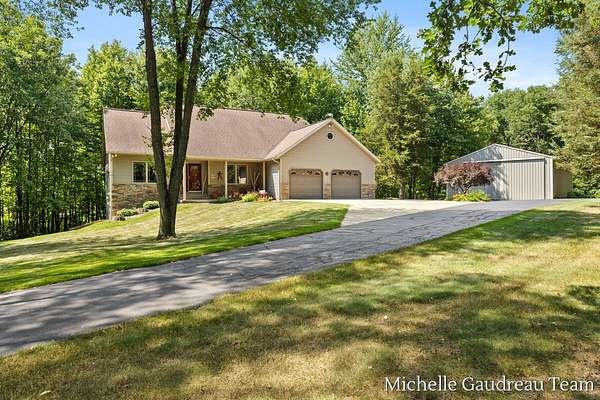 10.4 Acres of Land with Home for Sale in Middleville, Michigan