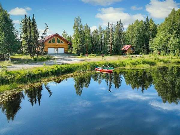 2.8 Acres of Land with Home for Sale in North Pole, Alaska
