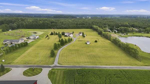 8.42 Acres of Land with Home for Sale in St. Joe, Indiana