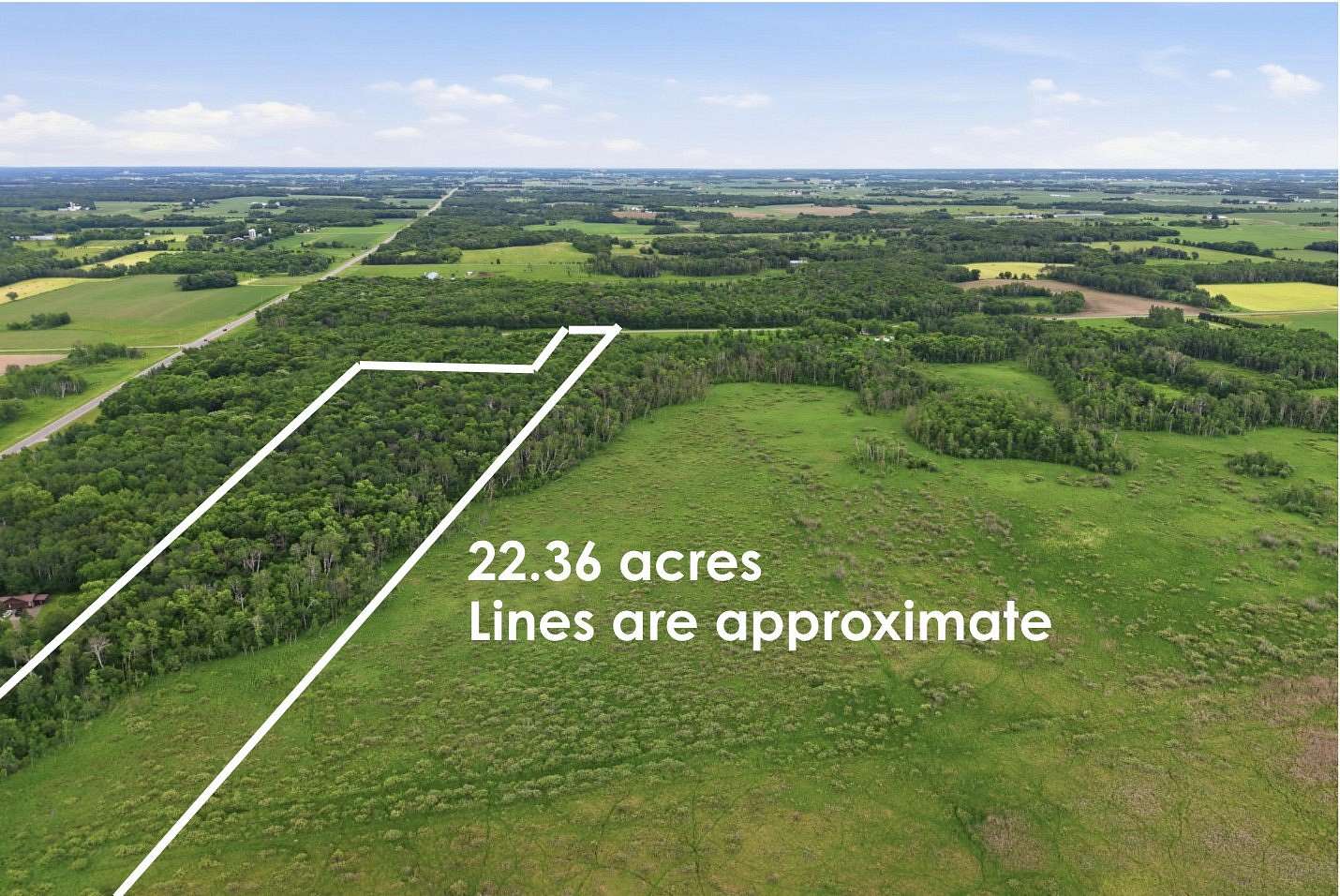 22.4 Acres of Recreational Land for Sale in Little Falls, Minnesota