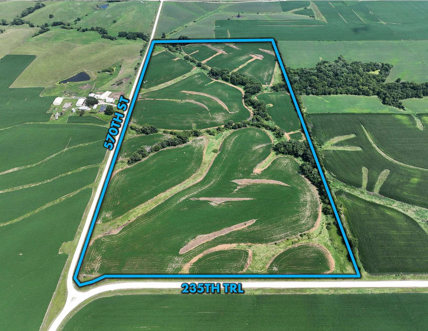 79 Acres of Land for Sale in Chariton, Iowa