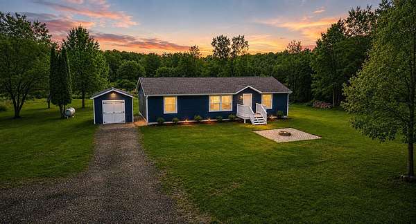 2 Acres of Land with Home for Sale in Cedar Springs, Michigan