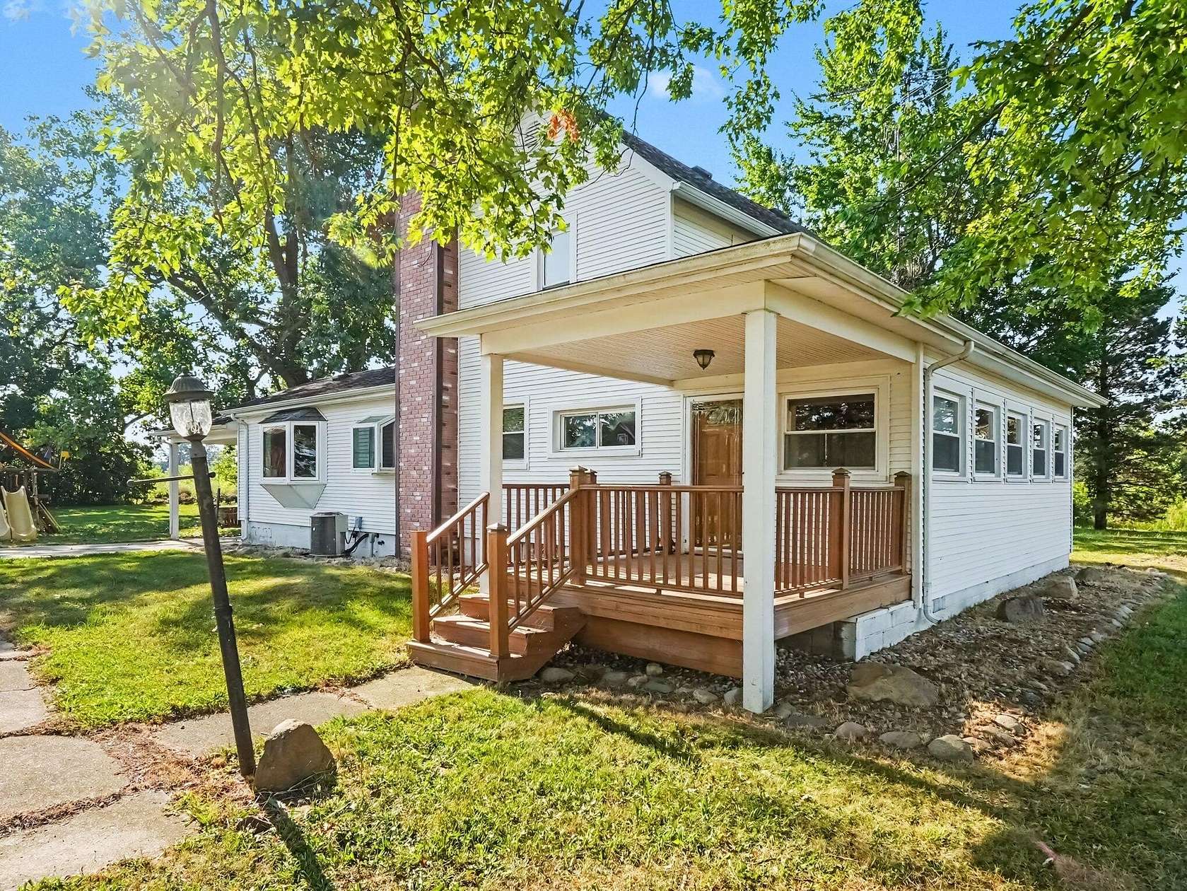 1.5 Acres of Land with Home for Sale in Milan, Michigan